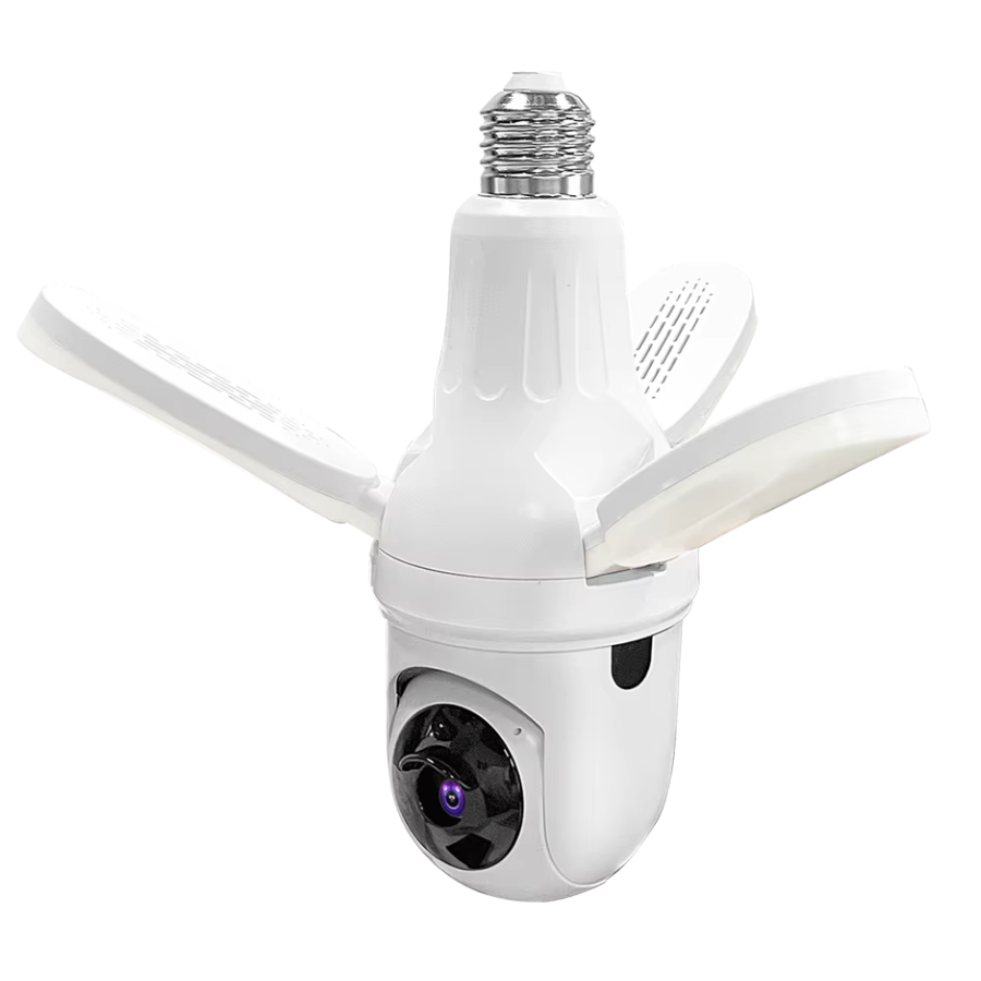 Camera Bec WiFi V380 Pro 3MP HD, Vedere 360, Detectie Miscare Umana ...
