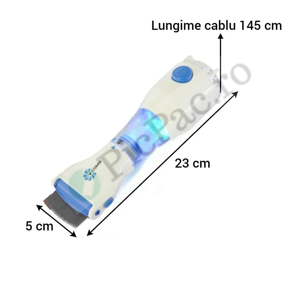Pieptene aspirator impotriva paduchilor si parazitilor